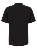 Schwarzes Baumwoll-T-Shirt Hugo Boss