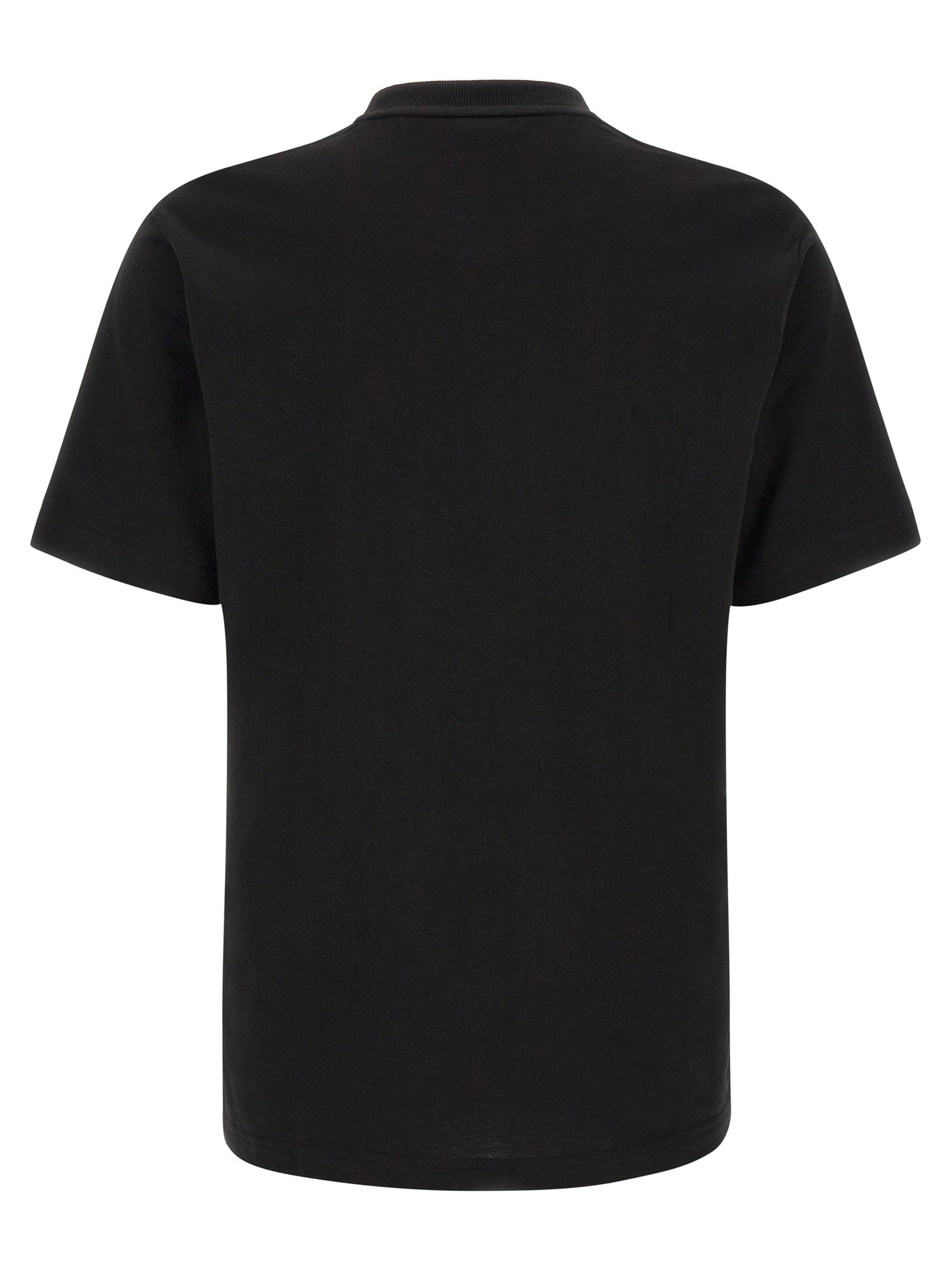 Schwarzes Baumwoll-T-Shirt Hugo Boss