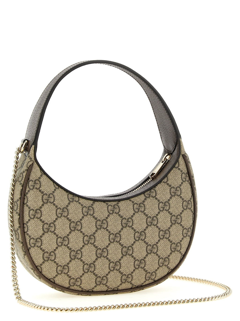 Beige Polyethylen Umhängetasche Gucci