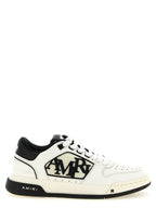 Zweifarbige Kalbsleder-Sneaker im Athletic-Stil Amiri
