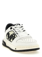 Zweifarbige Kalbsleder-Sneaker im Athletic-Stil Amiri