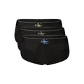 Schwarze Baumwoll-Herren-Slips Calvin Klein