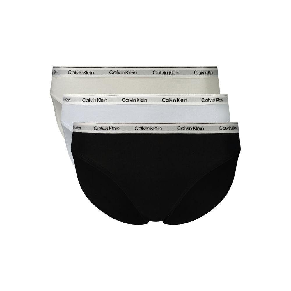 Damen-Bikinihose aus blauer Baumwolle Calvin Klein