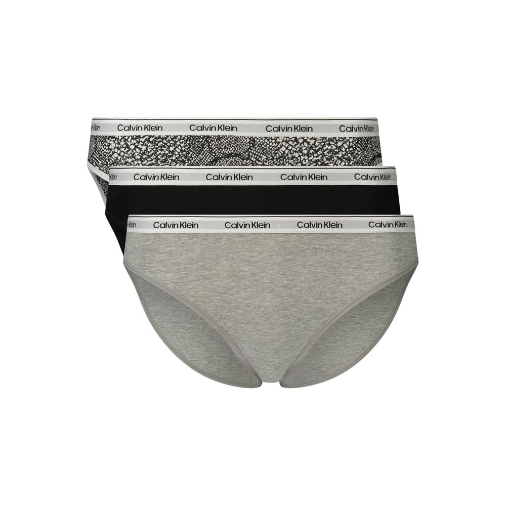 Graue Baumwoll-Damenunterwäsche Calvin Klein