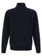 Blauer Cardigan aus Schurwolle Hugo Boss