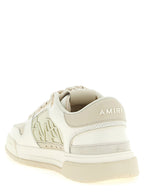 Weiße Kalbsleder Low-Top-Sneaker Amiri