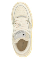 Weiße Kalbsleder Chunky Sneaker Amiri
