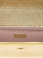 Goldene Viscose Clutch Jimmy Choo