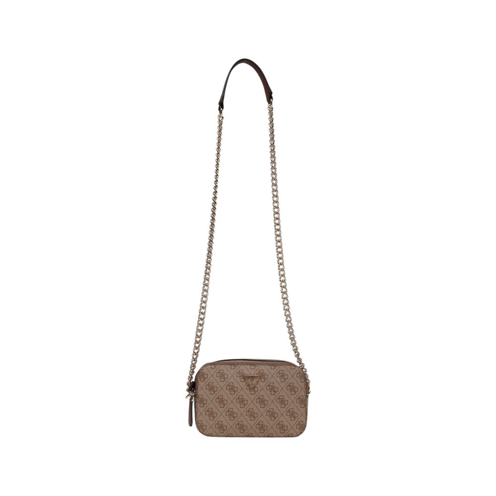 Braune Handtasche aus Polyethylen Guess