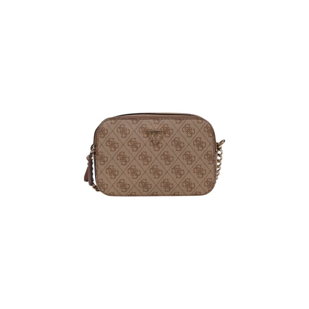 Braune Handtasche aus Polyethylen Guess