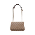 Braune Handtasche aus Polyethylen Guess