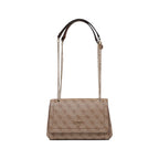 Braune Handtasche aus Polyethylen Guess