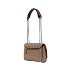 Braune Handtasche aus Polyethylen Guess