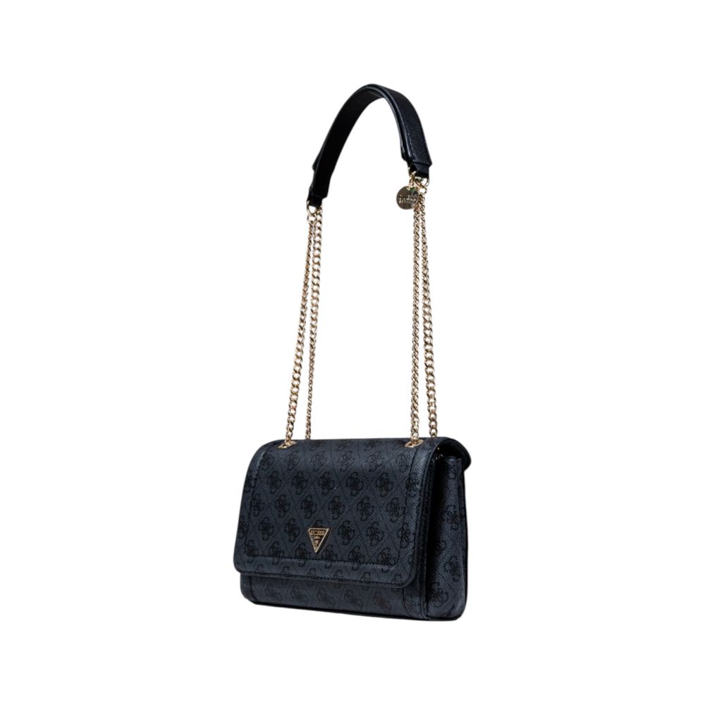 Graue Handtasche aus Polyethylen Guess