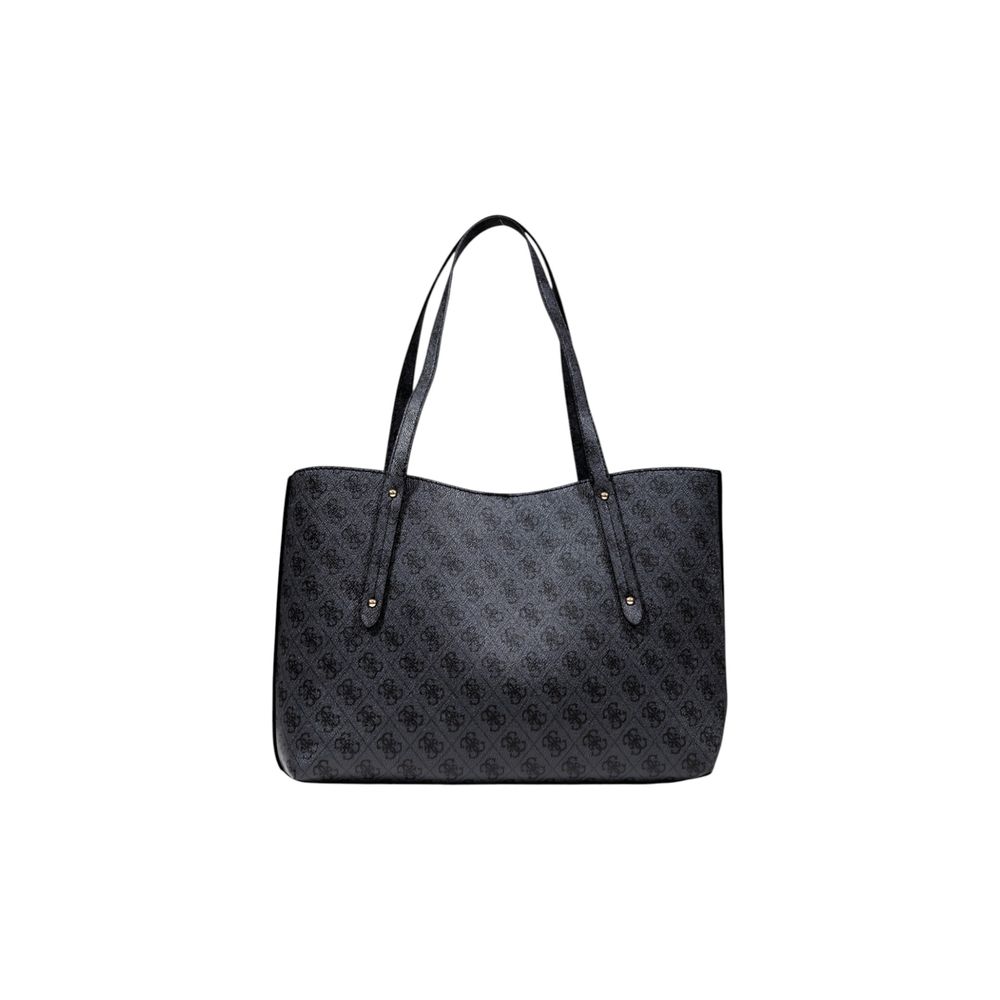 Graue Handtasche aus Polyethylen Guess
