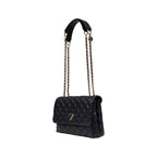 Schwarze Handtasche aus Polyethylen Guess