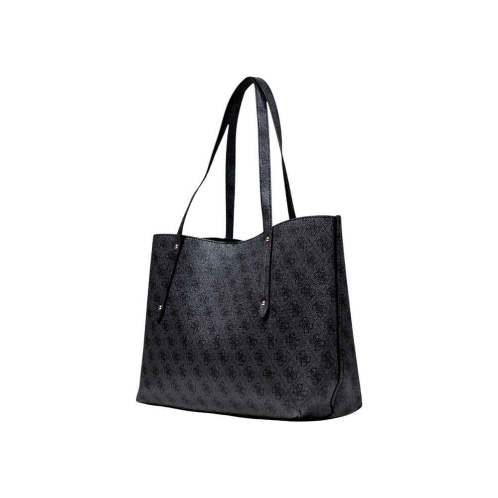 Graue Handtasche aus Polyethylen Guess