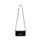 Schwarze Handtasche aus Polyethylen Guess