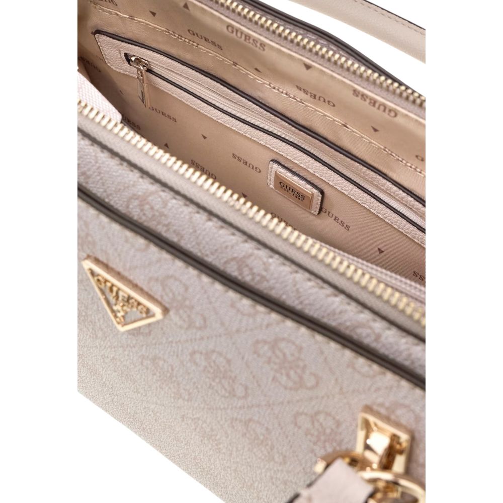 Weiße Handtasche aus Polyethylen Guess
