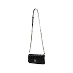 Schwarze Handtasche aus Polyethylen Guess