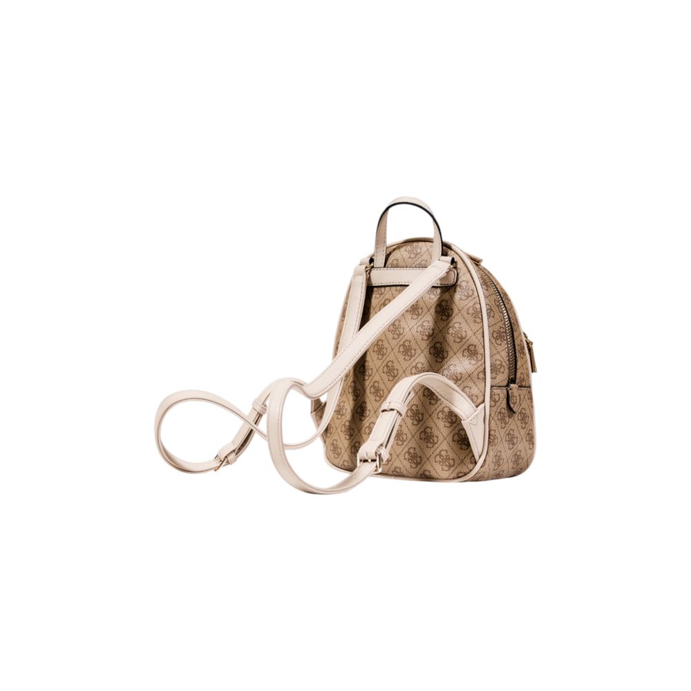 Beiger Rucksack aus Polyethylen Guess