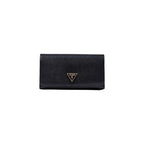 Schwarze Clutch aus Polyethylen Guess