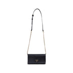 Schwarze Clutch aus Polyethylen Guess