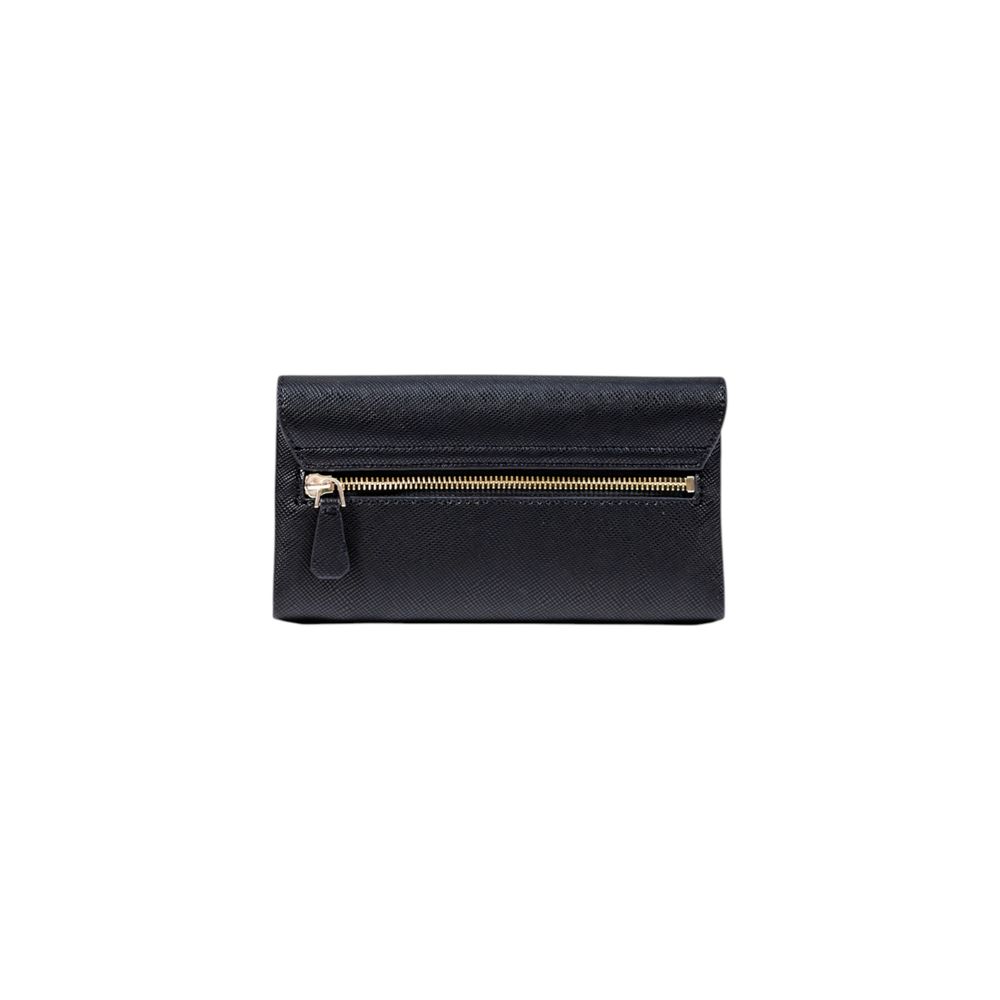 Schwarze Clutch aus Polyethylen Guess