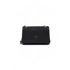 Schwarze Handtasche aus Polyethylen Guess
