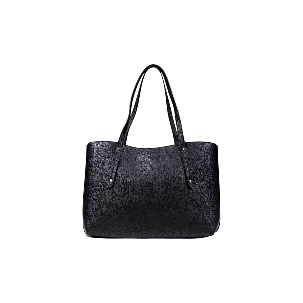 Schwarze Handtasche aus Polyethylen Guess