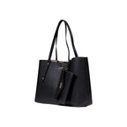 Schwarze Handtasche aus Polyethylen Guess