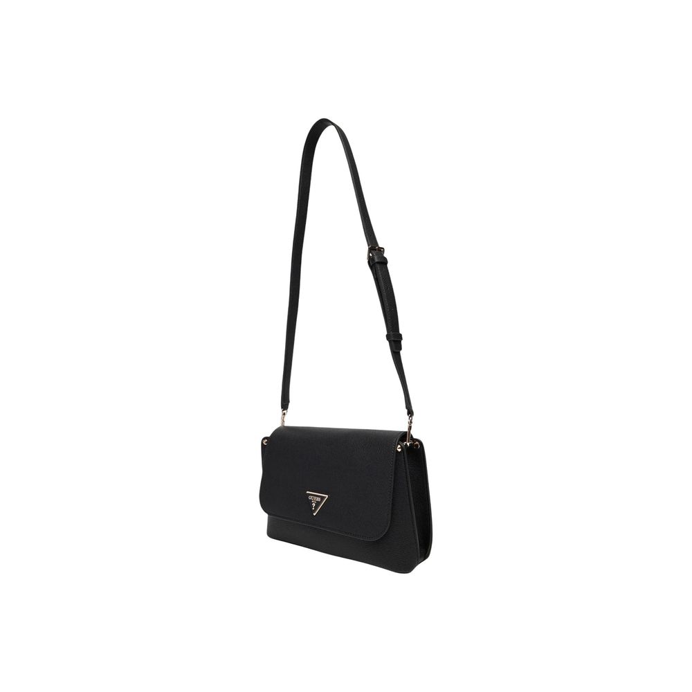 Schwarze Handtasche aus Polyethylen Guess