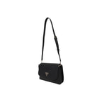 Schwarze Handtasche aus Polyethylen Guess