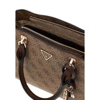 Braune Handtasche aus Polyethylen Guess