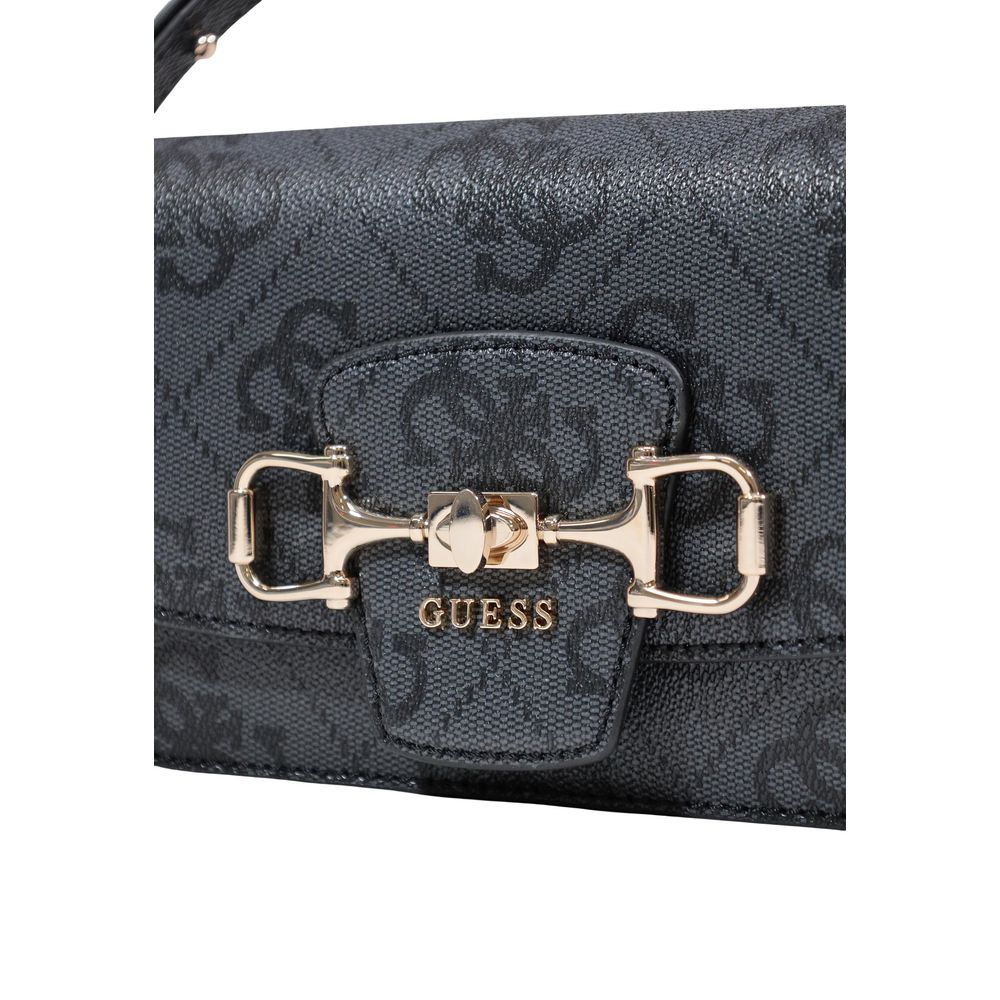Graue Handtasche aus Polyethylen Guess