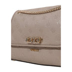 Beige Polyethylene Handbag Guess