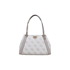 Beige Polyethylene Handbag Guess