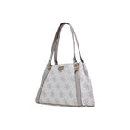Beige Polyethylene Handbag Guess