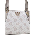 Beige Polyethylene Handbag Guess