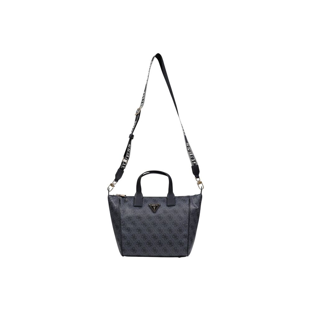 Graue Handtasche aus Polyethylen Guess