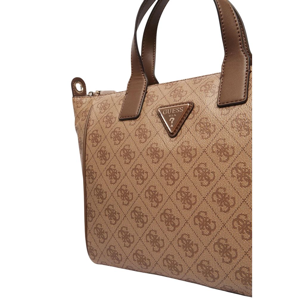 Weiße Handtasche aus Polyethylen Guess