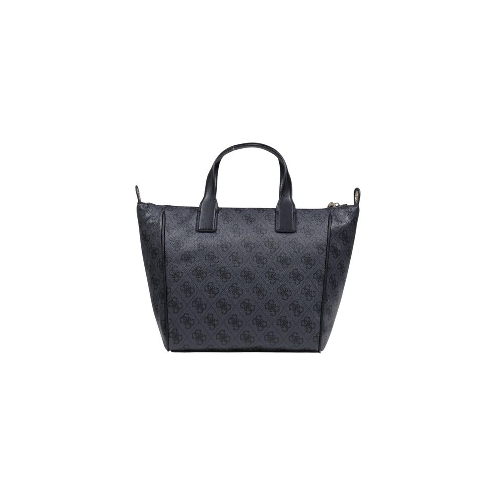 Graue Handtasche aus Polyethylen Guess