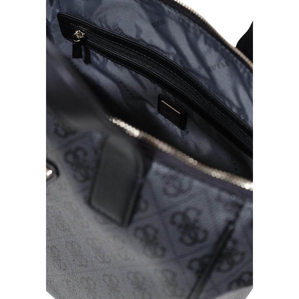 Graue Handtasche aus Polyethylen Guess