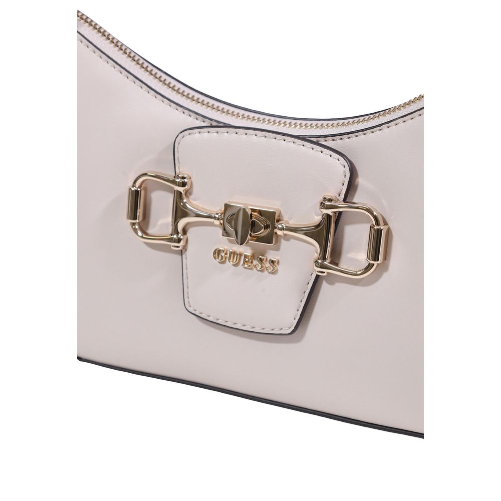 Pink Polyethylene Handbag Guess