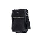 Schwarze Schultertasche aus Polyethylen Guess