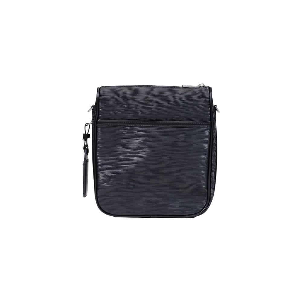 Schwarze Schultertasche aus Polyethylen Guess