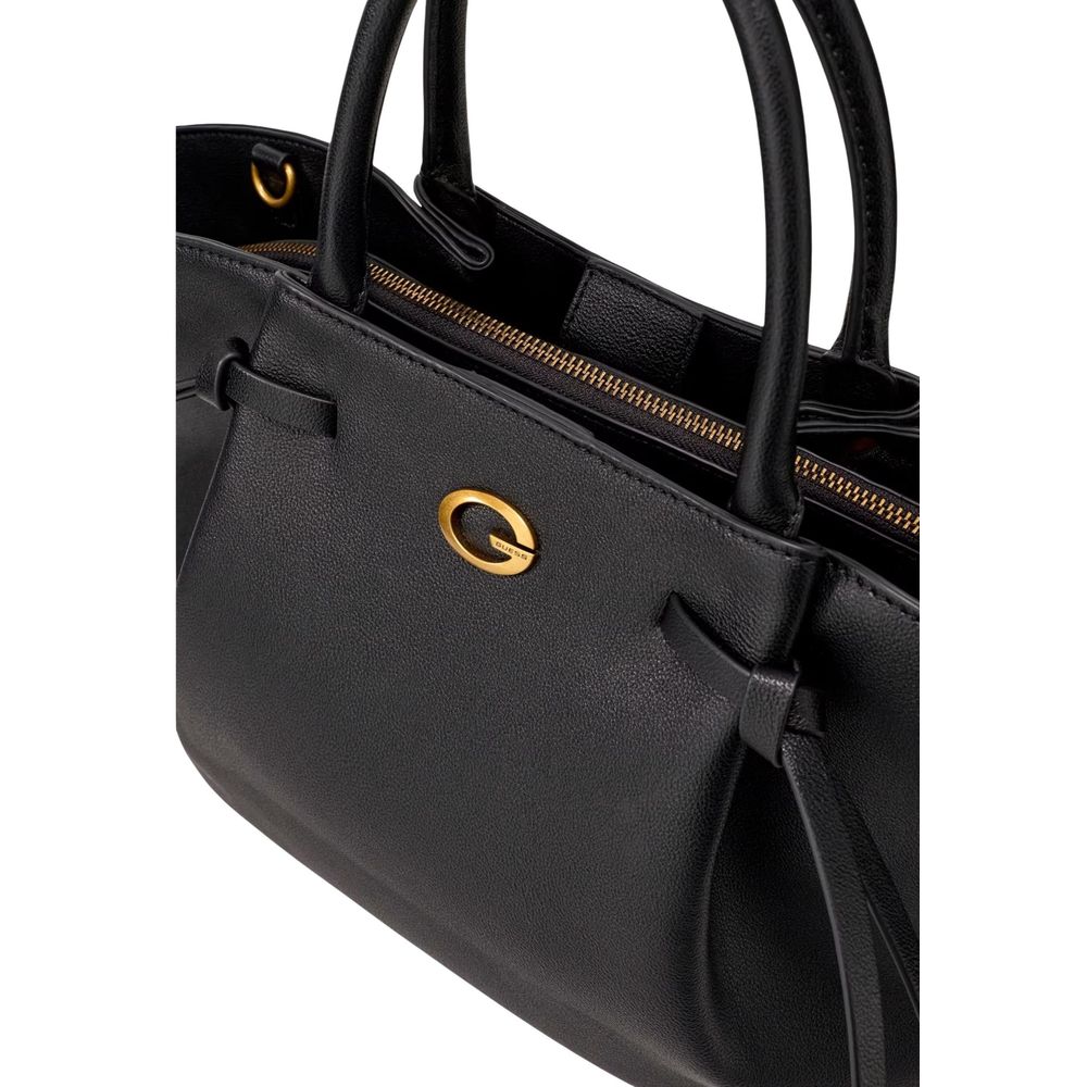 Schwarze Handtasche aus Polyethylen Guess