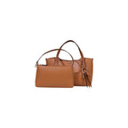 Beige Polyethylene Handbag Guess
