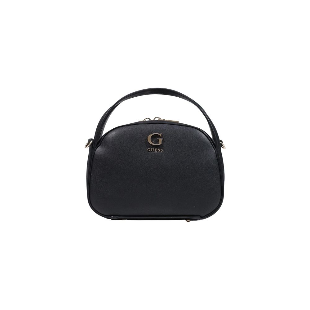 Schwarze Handtasche aus Polyethylen Guess