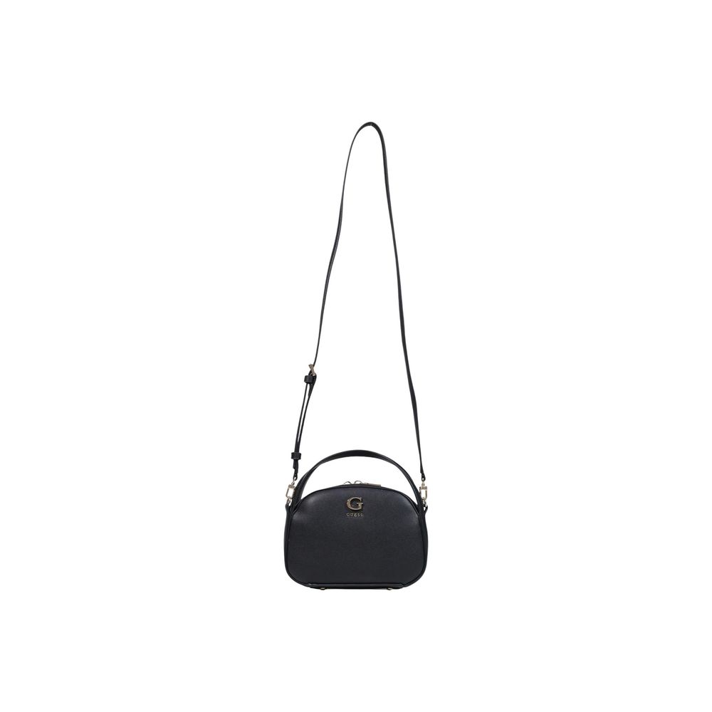 Schwarze Handtasche aus Polyethylen Guess